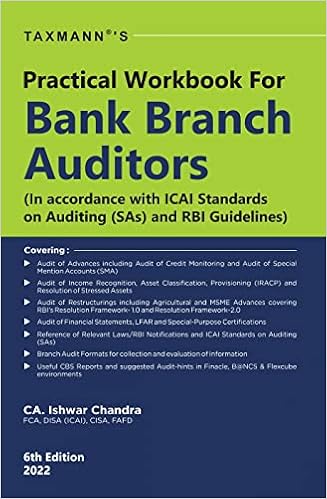 Practical Workbook for Bank Branch Auditors Taxmann 