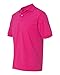 Jerzees 50/50 Men's 5.6 oz. Jersey Polo with SpotShield (Cyber Pink, X-Large)