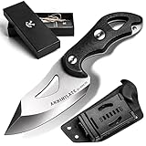 GRAMFIRE Fixed Blade Knife 3.74" D2 Stainless Steel