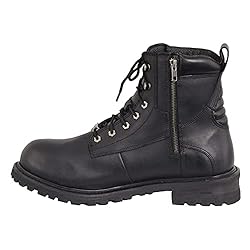 Milwaukee Leather MBM9096WP Men's Black Leather