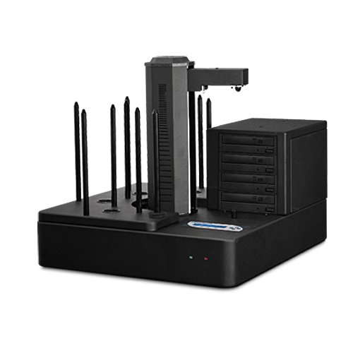Aero 4 Target Robotic Automated CD DVD Disc Duplicator With 660 Disc Capacity & 500GB HDD