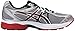 ASICS Men's GEL Flux 3 Running Shoe, Silver/Onyx/Racing Red, 9 M US