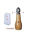 Swift Quick Hand Sewing Awl Leather Canvas Repair Saddles Coat Seat Stitcher Kit 4 Needles 180 Yards Thread DIY Craft Leathercraft (Beige)