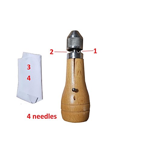 3 Leather+Saddles+Stitcher+Needles+Leathercraft