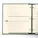 Gallery Leather Photo Album 4x6-3 Ring Binder Photo Album, 60 Pages for 120 Photos, Fillable, Can Fit 8x10 and 5x7 Photos, Handcrafted - Acadia Navy - 11.75 x 10.5 