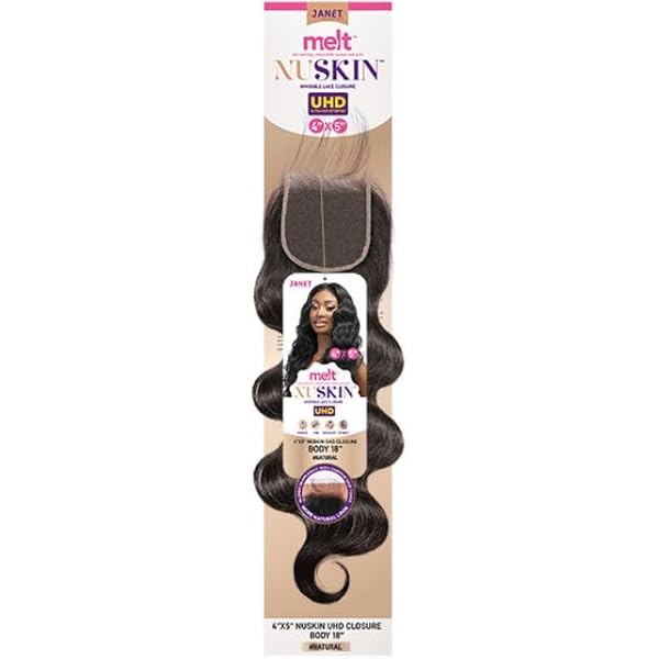Amazon.com : Janet Collection Natural Virgin Remy Human Hair Melt