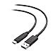 Cable Matters USB-IF Certified 10 Gbps Gen 2 USB A to USB C Cable (USB C to USB Cable) in Black 3.3 Feet primary