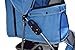 VIVO Four Wheel Pet Stroller, for Cat, Dog and More, Foldable Carrier Strolling Cart, Multiple Colors (Blue)