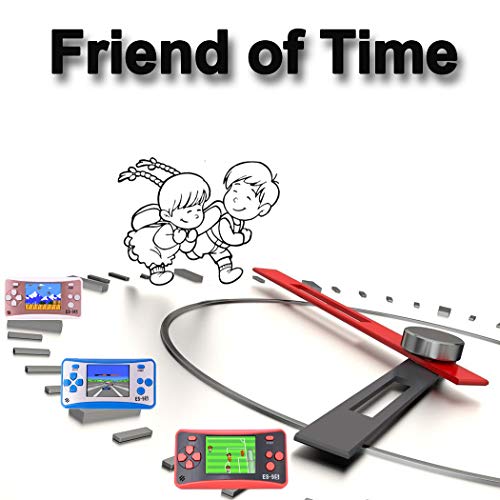 Great Boy Handheld Games Console for Kids with Built in 168 Mini Video Games Device Fun Arcade Gaming Machines Portable Electronic Consoles Player 2. 5" Screen (Rose)