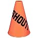 Orange Plastic Megaphone (8.25