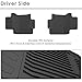 YITAMOTOR Floor Mats Compatible for 2014-2018 Nissan Rogue, Includes 1st & 2nd Row All Weather Protection Rubber Floor Liners (NOT for Select or Rogue Sport Model)
