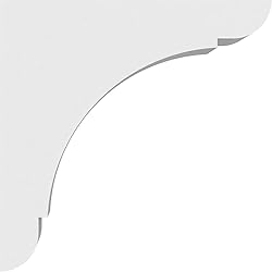 Ekena Millwork CORP03X08X08OLY PVC Corbel, 3"W x