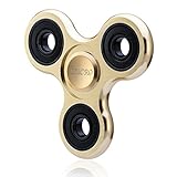 LUCRO Fidget Spinner metal 360 - High Speed Tri-spinner Fidget Toy for ADD, ADHD, Anxiety, and Autism Kids & Adults - Stress Reducer with Ceramic Bearings
