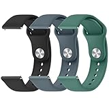 YILED Silicone Watch Bands Quick Release 20mm 22mm