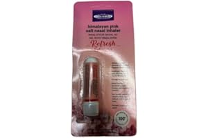 RELAXUS Himalayan Pink Salt Nasal Inhaler - Orange, Peppermint, Rosemary