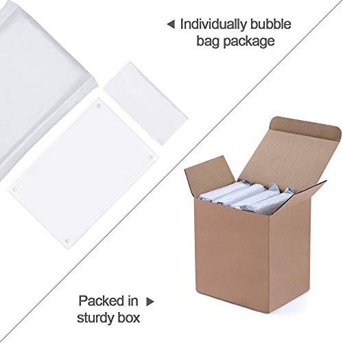 Syntrific 5 Pack 5x7 Acrylic Photo Frame Premium Acrylic Photo Frame Magnetic Picture Frames Clear