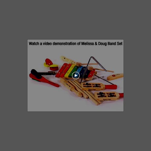 melissa & doug deluxe band set