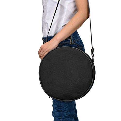 12 Inch 11 Note Steel Tongue Drum Percussion Instrument Hand Pan Drum with Drum Mallets Carry Bag