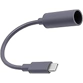 daboot Starlink Mini USB-C to DC Adapter Cable -16AWG 18CM Waterproof DC5521 Female to Type-C Male 100W Converter Cord Compat