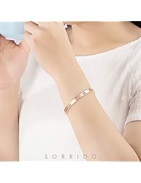 Vsco Bracelets for Women Love Bracelet Graduation Bracelets for Girls Adults Girlfriend Birthday Gifts for Women,Fashion Jewelry for Women,Rose Gold Bangle Bracelets Friendship Bracelets