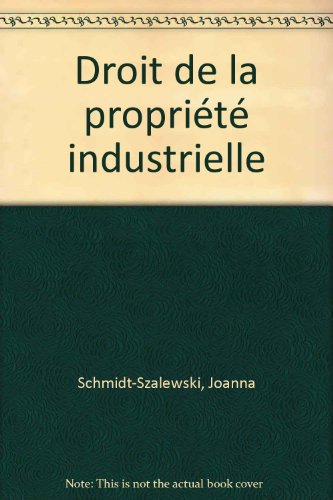 Droit de la propriété industrielle