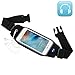 Waist Belt Bag Fits iPhone 6 6s,Samsung galaxy S6 / S6 Edge, Nancy's Shop Expandable Fitness Running Protective pouch and Weather Resistant Sport Exercise Gym waist pack case