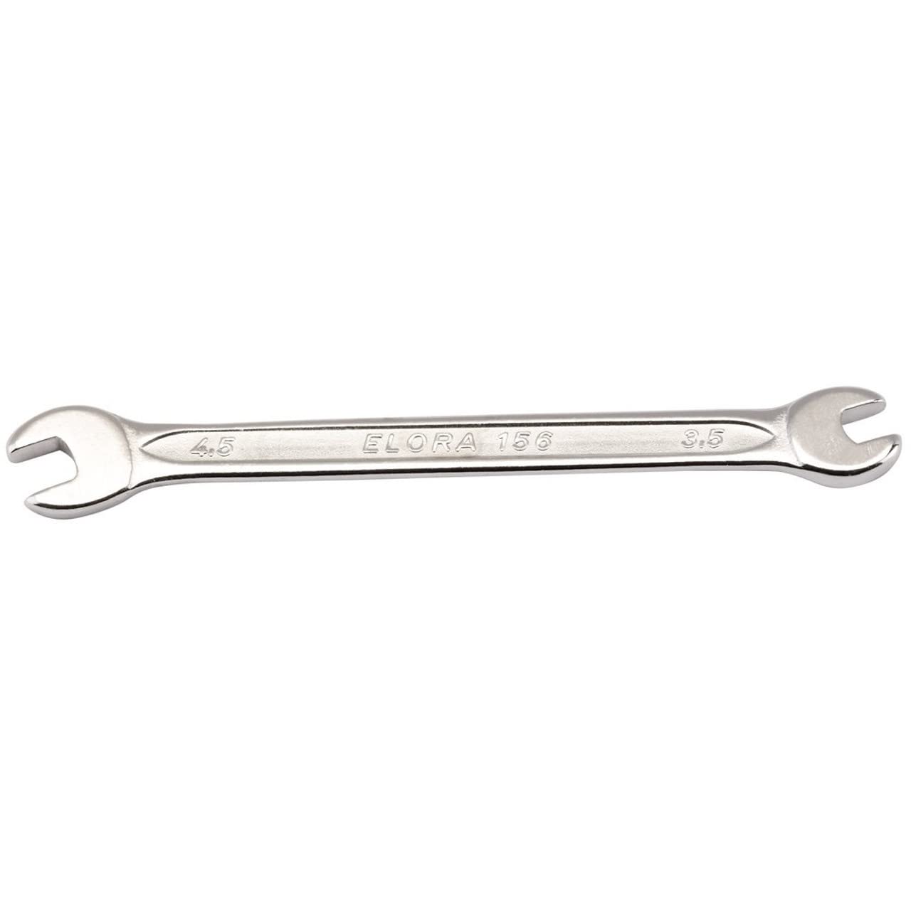 Draper 5335 Elora Midget Metric Double Open End Spanner, 3.5mm x 4.5mm