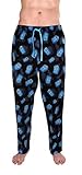 Doctor Who TARDIS All Over Black Lounge Pants (Adult Large)