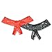 Angelina Women's Open-Crotch Thongs with Floral Lace Design (2-Pack), G3251_M