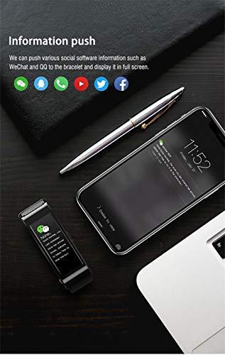 Sunward Smart Bracelet Bluetooth Phone Headset 2 in 1 Smart Bracelet Fitness Tracker with Sleep Monitor, Pedometer Watch for Kids Women and Men (Gray)