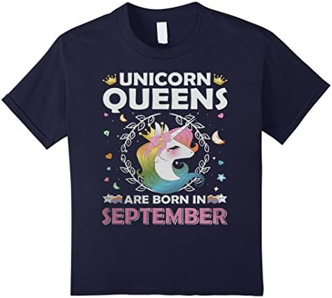 Kids OFFICIAL:Legend Born in September Libra Virgo T Shirt 12 Navy