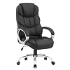 Ergonomic Office Chair Desk Chair Computer Chair with Lumbar Support Arms Executive Rolling Swivel PU Leather Task Chair…