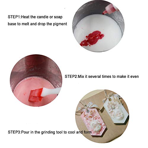 7 Colors Candle Dye,Candle Making Liquid Colorants,Dye Colorant Set for Candles Making Pricepulse