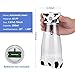 Allytech Portable Battery Powered Electric Self Stirring Mug Skinny Moo Mixer Chocolate Milk Coffe Cup