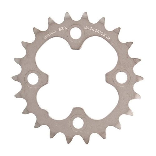 Shimano Deore FCM530 22T 9 Speed Inner Chainring Silver Y1GX22000