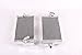 OPL HPR107 Aluminum Radiator For Honda CR250 (Left+Right)
