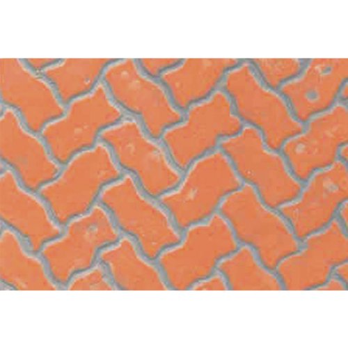JTT Scenery Products Plastic Pattern Sheets: Interlocking Paving, 9.5mm
