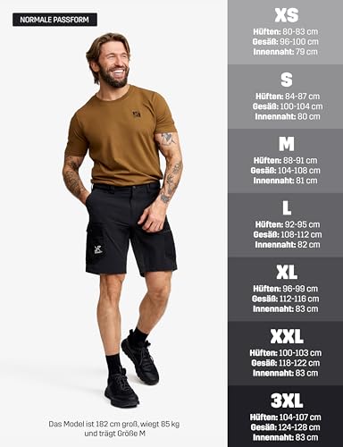 RevolutionRace Rambler Lightweight Pro Shorts for Men, Lightweight Shorts and Hiking Shorts for Men