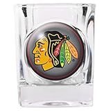 Chicago Blackhawks Square Shot Glass