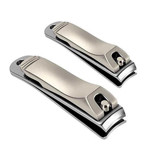 Nail Clippers Set, IVON Fingernail and Toenail Cutter, 2pcs Nail Clippers for Men and Women - Thumbnail 7