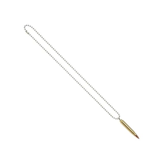 Haller Messer Kette mit Patronenanhänger lang, 30678