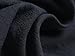 MOCOTONO Women's Plus Size Elastic Waist Wide Leg Linen Cropped Pants Black X-Large