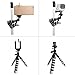 DSLR Camera + Action Cam + Smartphone Mini Octopus Tripod 3-in-1 Flexible Gorillapod Compatible for iPhone Samsung + Canon Nikon Camera/Comcorder+GoPro Sony SJCAM Xiaomi Yi Tripod Selfie Stand Holder