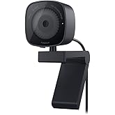 Dell Webcam WB3023-2K QHD/FHD/HD Resolution, Sony Sensor, f2.0 Aperture, Face Detection, Noise Reduction Mic, 2X HD Zoom, USB