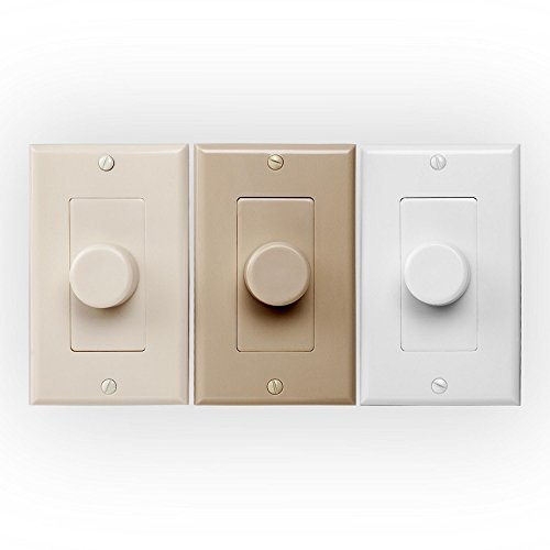 VKR120 Resistor Based 150W InWall Rotary Knob Home Theater Speaker