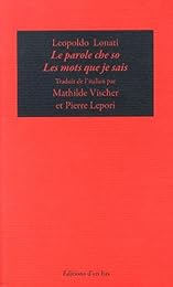 Les  mots que je sais