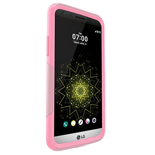 OtterBox COMMUTER SERIES Case for LG G5 - Frustration Free Packaging - BUBBLEGUM WAY (BUBBLEGUM PINK/SEASHELL PINK)