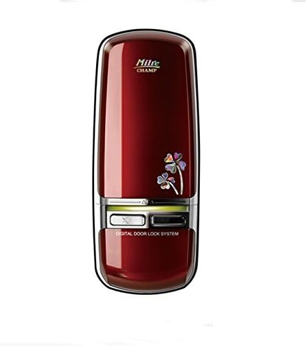 Milre MI-350D(CHAMP) Keyless Electronic Digital Door Lock Champagne Red