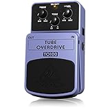 Behringer Tube Overdrive To100 (Guitar / Bass / Keyboard) Authentic Tube-Sound Overdrive Effects Pedal (Electronics)