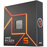 AMD Ryzen 5 7600X 6-Core, 12-Thread Unlocked Desktop Processor